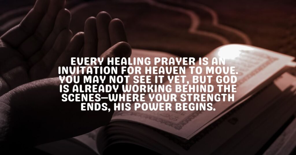 prayer for healing